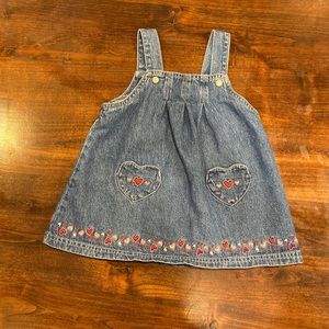 18 month old jean dress